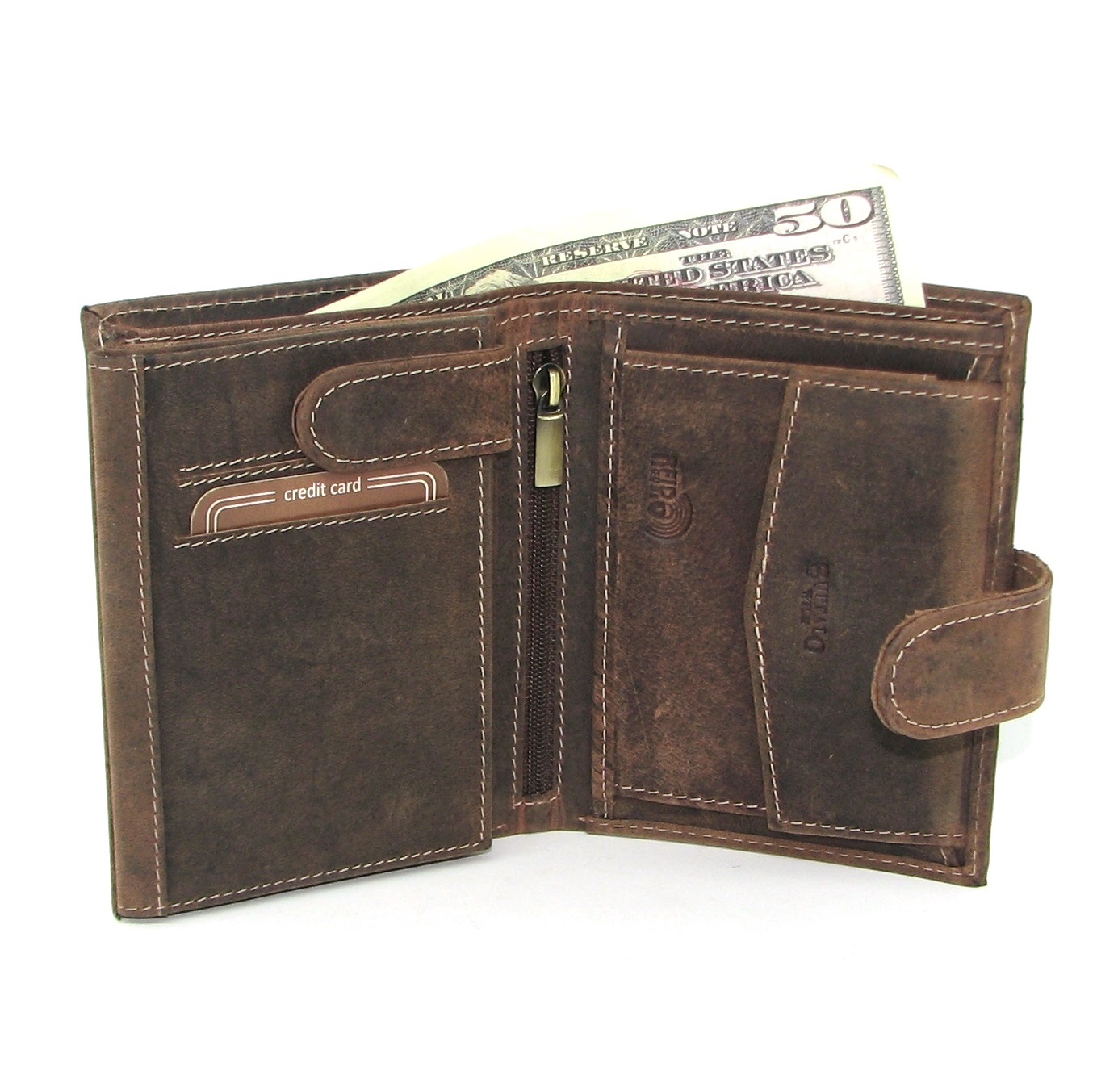 Кошелек мужской Buffalo Wild RM-04L-BAW-T BROWN Кошелек мужской Buffalo Wild RM-04L-BAW-T BROWN